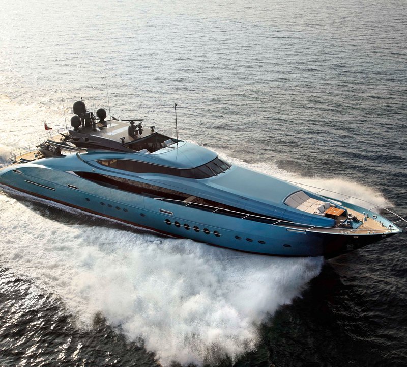 who owns blue ice yacht